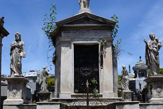32 Mausoleum of Wealthy Spanish Trader Jose Ant-Castano Built In 1866 Recoleta Cemetery Buenos Aires.jpg